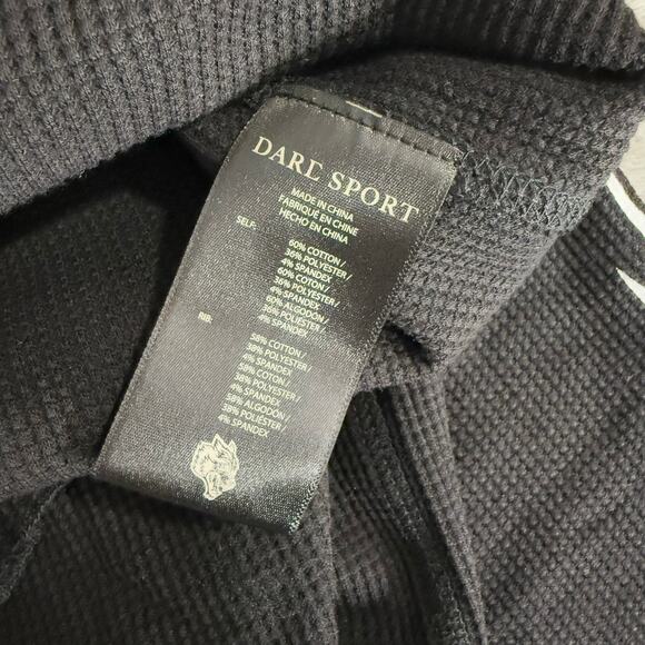 Darc Sport Wolves Flame Lightweight Thermal Long Sleeve Tee, Black, XL - Picture 6 of 6